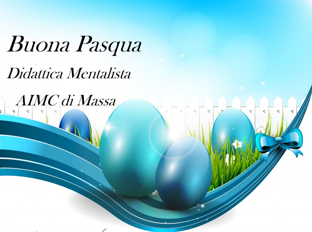 Easter modern background with copyspace