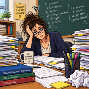 QUANDO INSEGNARE DIVENTA SOPRAVVIVENZA. Il burnout nella scuola italiana. di Pietro Sacchelli